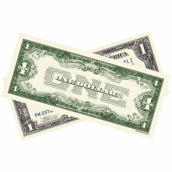 $1 Silver Certificate Vintage Series Bills