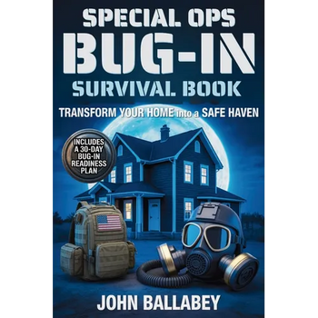 Special Ops Bug-in Survival Book: Transform Your Home into a Safe Haven - Military-Grade Tactics to Protect Your Family, Secure Resources, and Survive