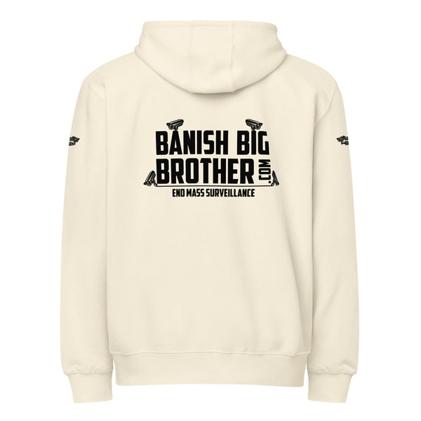 Banish Big Brother Deluxe Zip-Up Hoodie (Light)