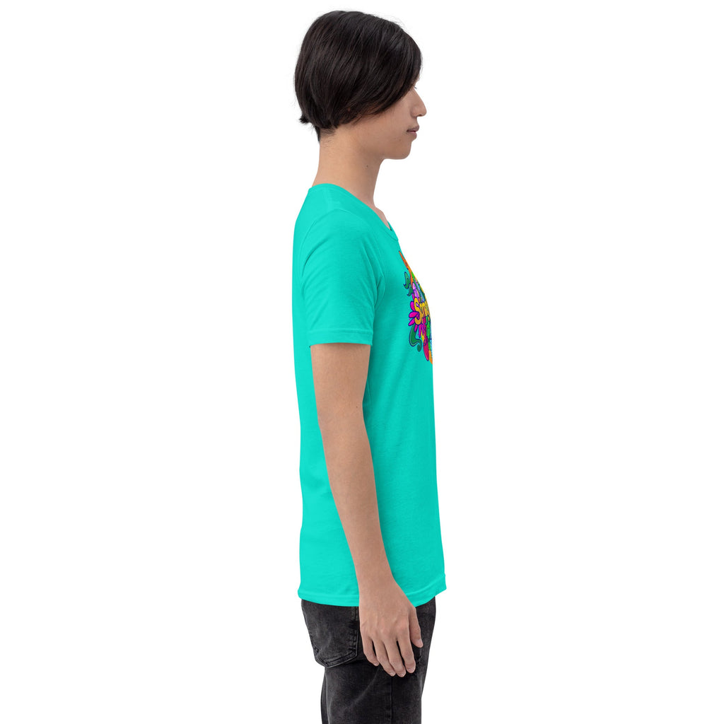 Mushmore Spring Garden Unisex t-shirt