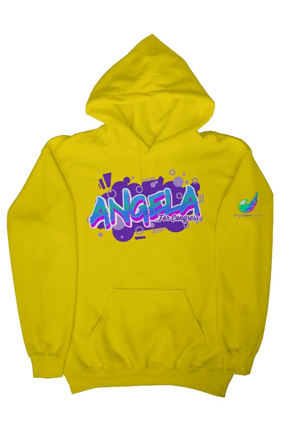 Angela for Congress Unisex Hoodie - Proud Libertarian - Angela Pence