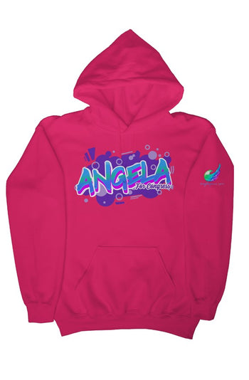 Angela for Congress Unisex Hoodie - Proud Libertarian - Angela Pence