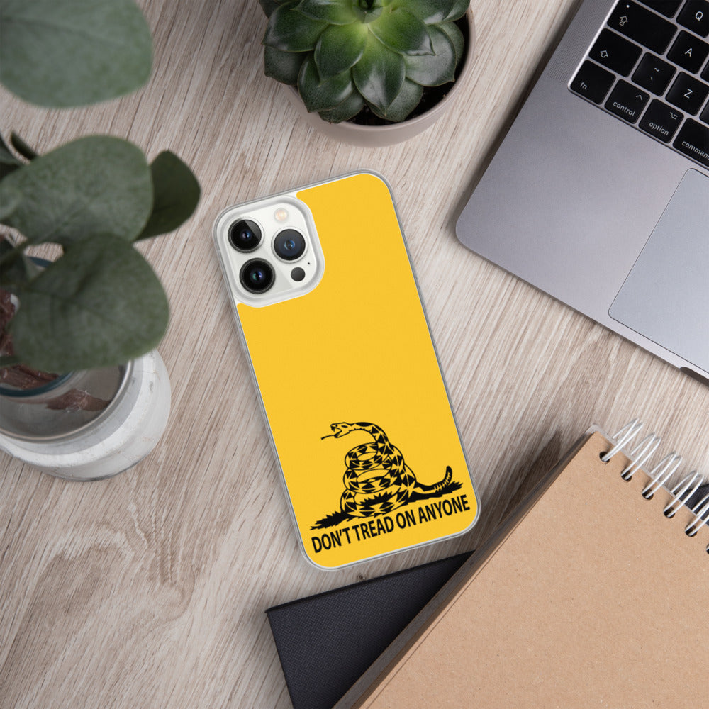 Don't Tread on Anyone iPhone Case - Proud Libertarian - Proud Libertarian