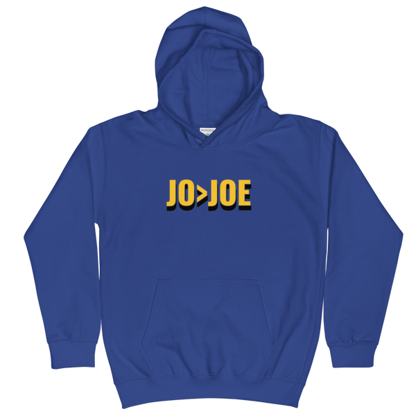 Jo > Joe Kids Hoodie - Proud Libertarian - Proud Libertarian