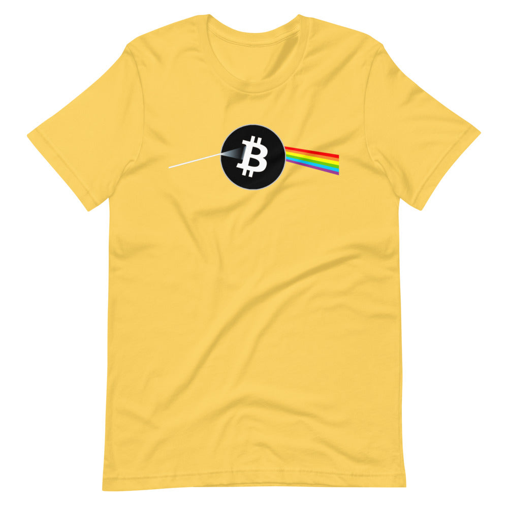 Dark Side Of Bitcoin Short-Sleeve Unisex T-Shirt - Proud Libertarian - Libertarian Frontier