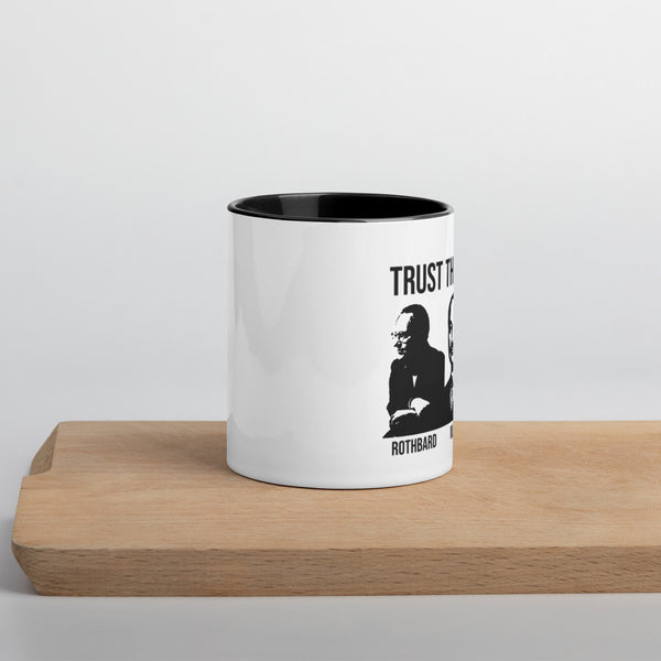 Trust the Experts Mug with Color Inside - Proud Libertarian - The Brian Nichols Show