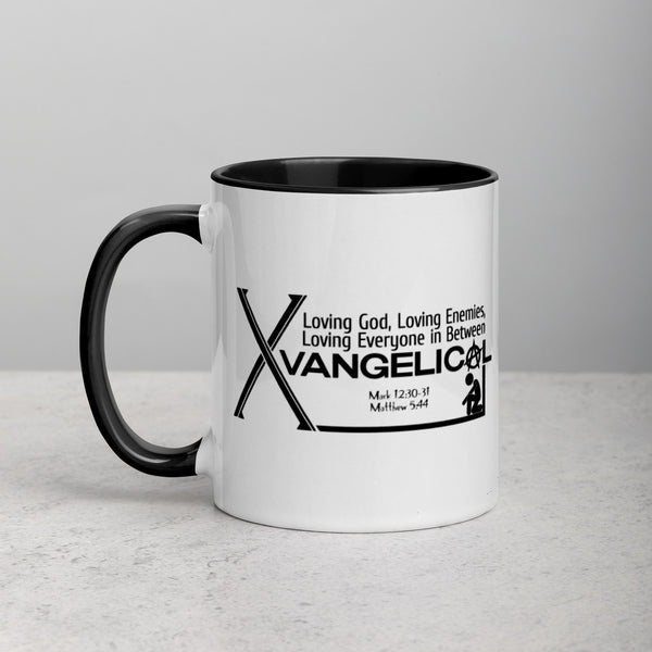Xvangelical Mug with Color Inside - Proud Libertarian - Xvangelical