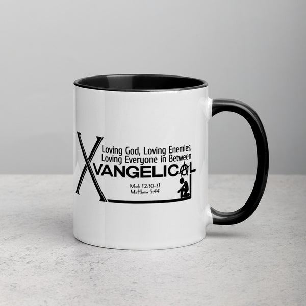 Xvangelical Mug with Color Inside - Proud Libertarian - Xvangelical