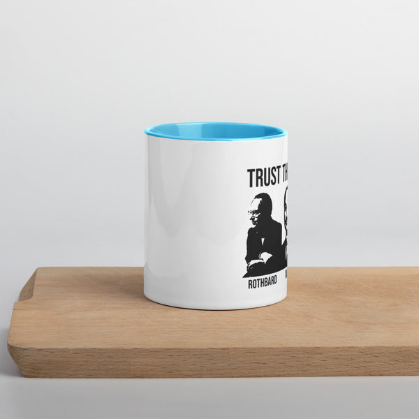 Trust the Experts Mug with Color Inside - Proud Libertarian - The Brian Nichols Show