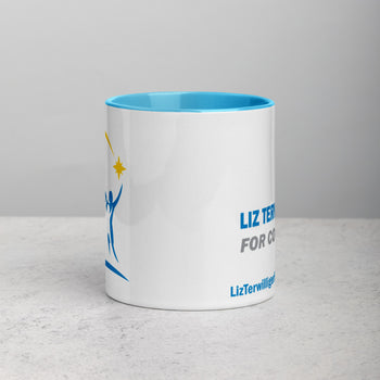 Liz Terwilliger Mug with Color Inside - Proud Libertarian - Terwilliger for Congress