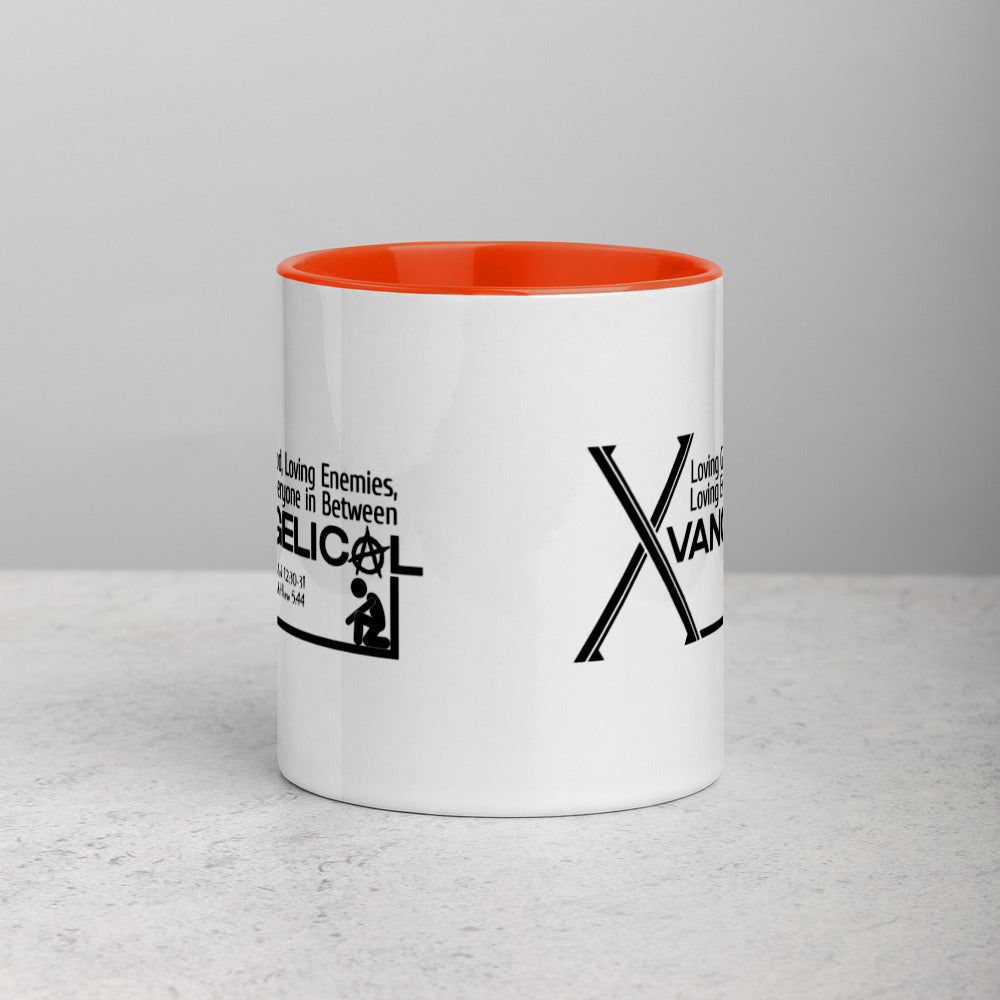 Xvangelical Mug with Color Inside - Proud Libertarian - Xvangelical