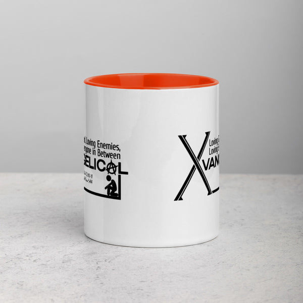 Xvangelical Mug with Color Inside - Proud Libertarian - Xvangelical