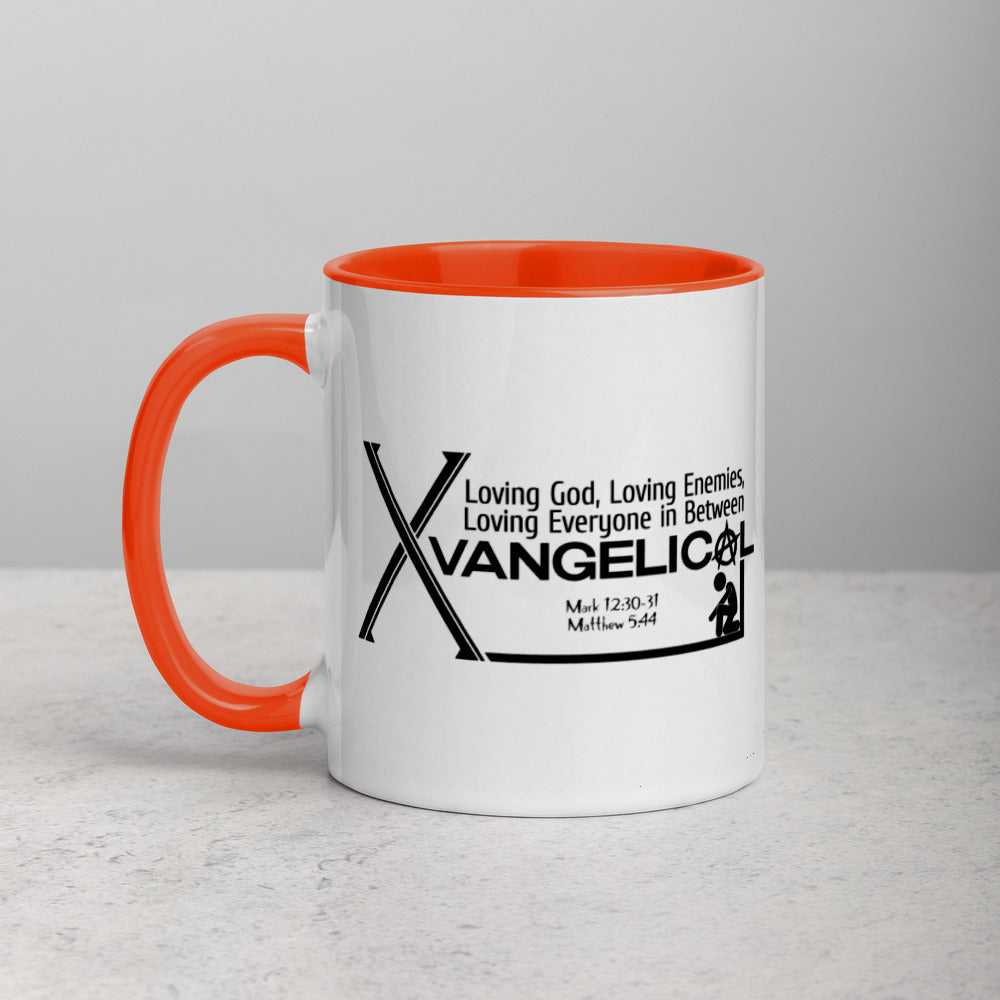 Xvangelical Mug with Color Inside - Proud Libertarian - Xvangelical