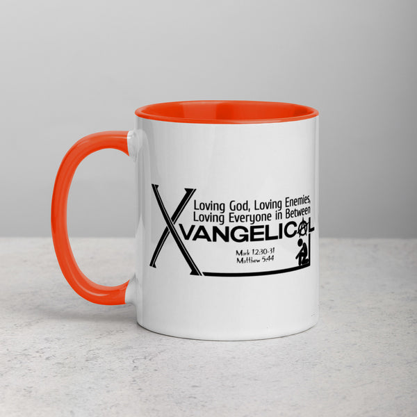 Xvangelical Mug with Color Inside - Proud Libertarian - Xvangelical