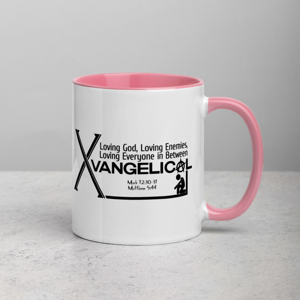 Xvangelical Mug with Color Inside - Proud Libertarian - Xvangelical