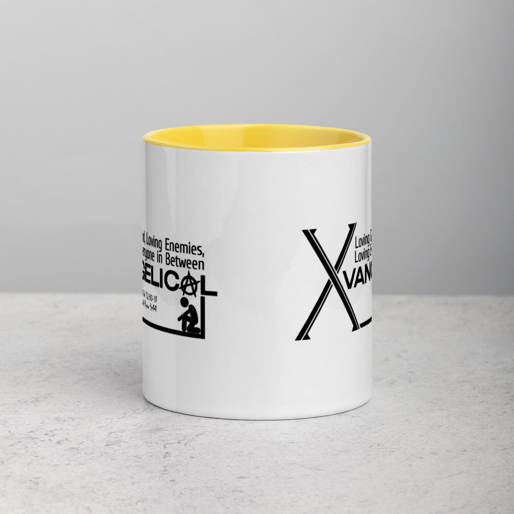 Xvangelical Mug with Color Inside - Proud Libertarian - Xvangelical