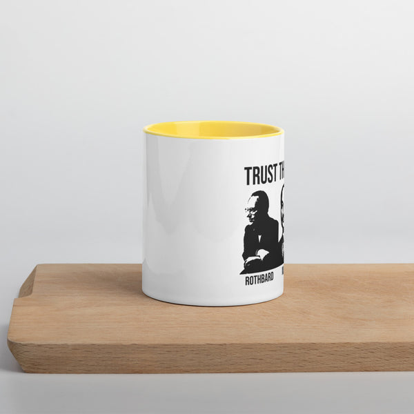Trust the Experts Mug with Color Inside - Proud Libertarian - The Brian Nichols Show