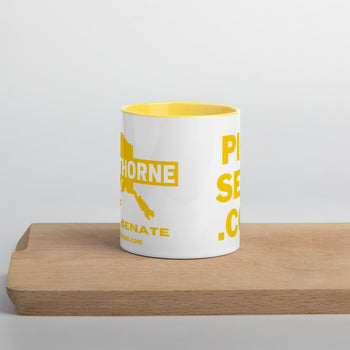 PICKSEAN.COM Mug with Color Inside - Proud Libertarian - Pick Sean Thorne