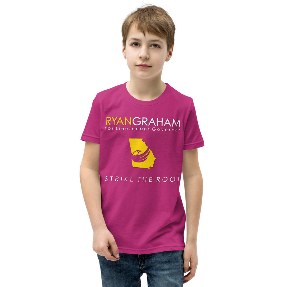 Ryan Graham for Georgia Youth Short Sleeve T-Shirt - Proud Libertarian - Graham for Georgia